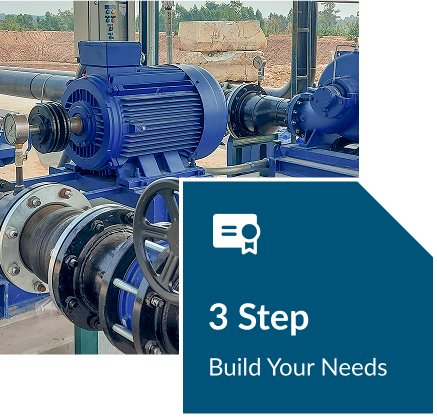 3 Steps Build Your Needs